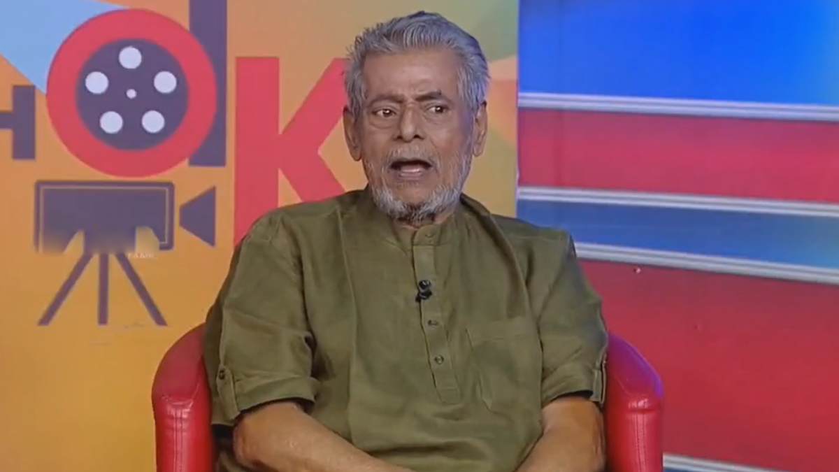 Actor Delhi Ganesh hails Kamal haasan and Indian 2 movie in his recent interview Actor Delhi Ganesh hails Kamal haasan and Indian 2 movie in his recent interview