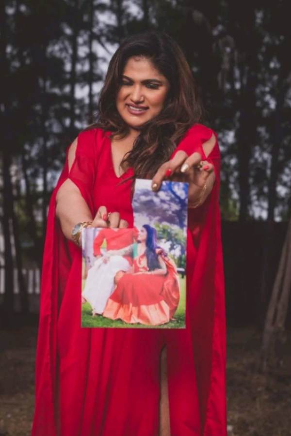 Serial actress shalini divorce photoshoot netizens troll