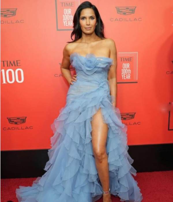 Padma Lakshmi hot bikini pose for Sports Illustrated magazine cover latest edition 