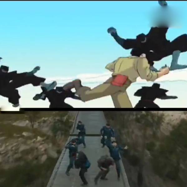 Pathaan interval scene copied from Jackie Chan adventures cartoon? 