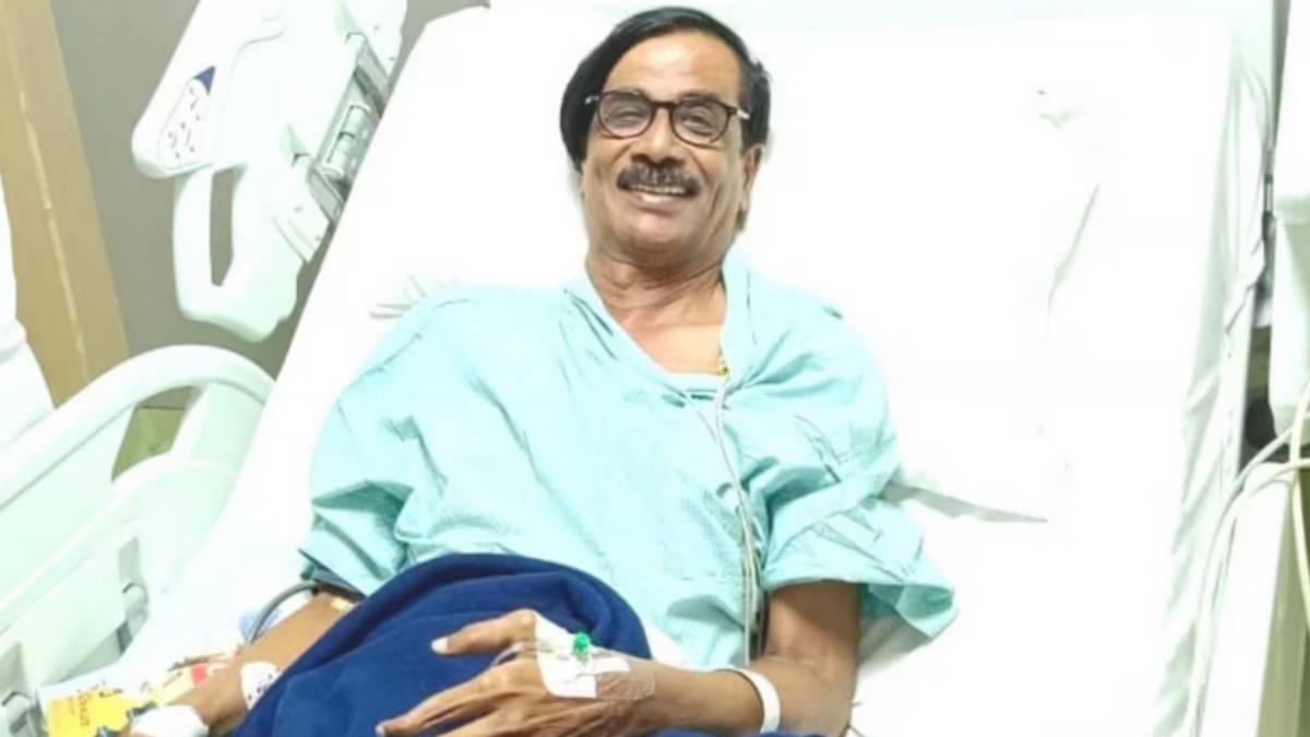 Director Manobala who suffered from ill health in his last days