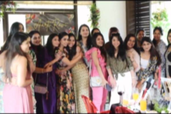 Jayam Ravi wife Aarthi Ravi conduct a sip and paint party video grabs fans attention 