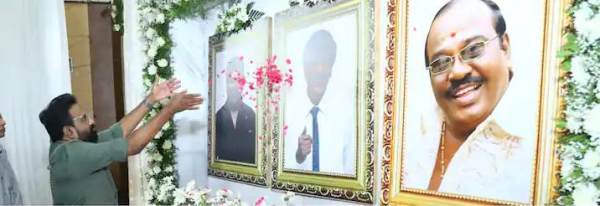 Condolence meet for actor manobala by nadigar sangam