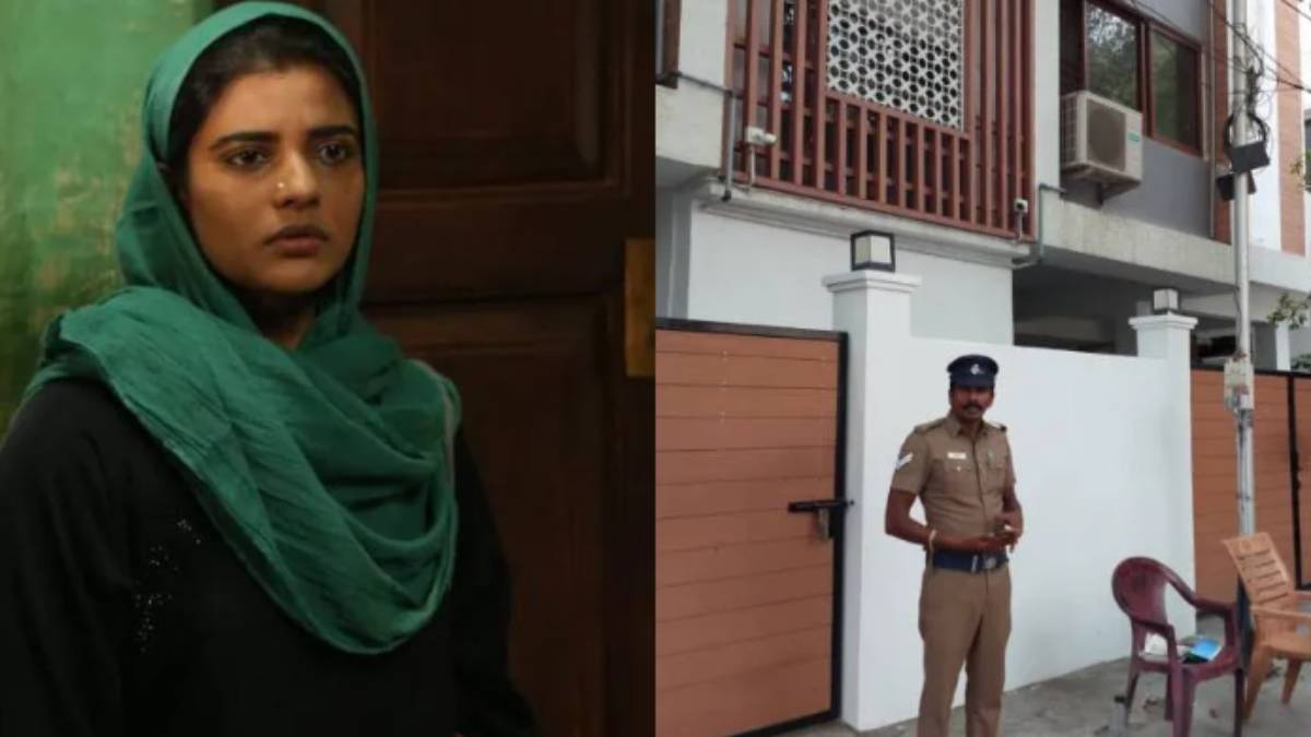 Director Ameera Urges on withdrawing the police protection provided to actress Aishwarya Rajeshs house Director Ameera Urges on withdrawing the police protection provided to actress Aishwarya Rajeshs house