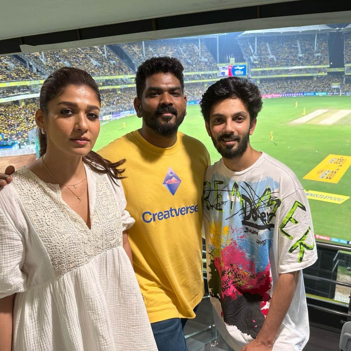 Where is Nayanthara? Fans asked Vignesh Shivan after he post pics with Sakshi Dhoni at IPL Finale Where is Nayanthara? Fans asked Vignesh Shivan after he post pics with Sakshi Dhoni at IPL Finale