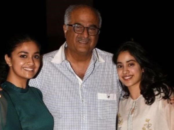 Boney Kapoor Open talk about Actress Keerthy suresh 