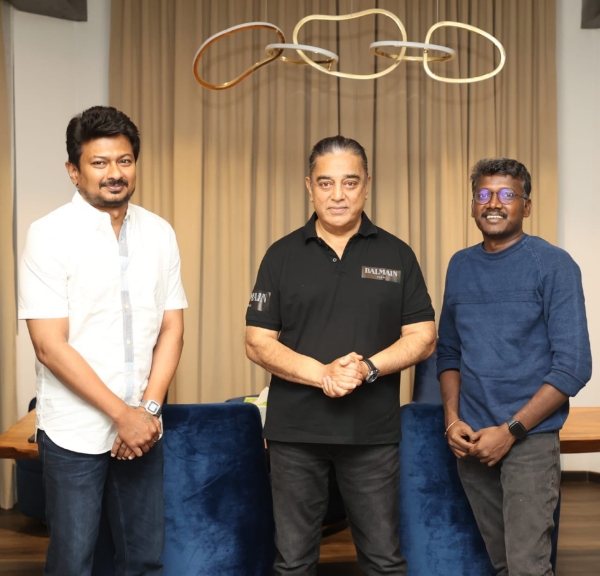 maamannan Director mari selvaraj and udhayanidhi stalin meet Kamal haasan maamannan Director mari selvaraj and udhayanidhi stalin meet Kamal haasan