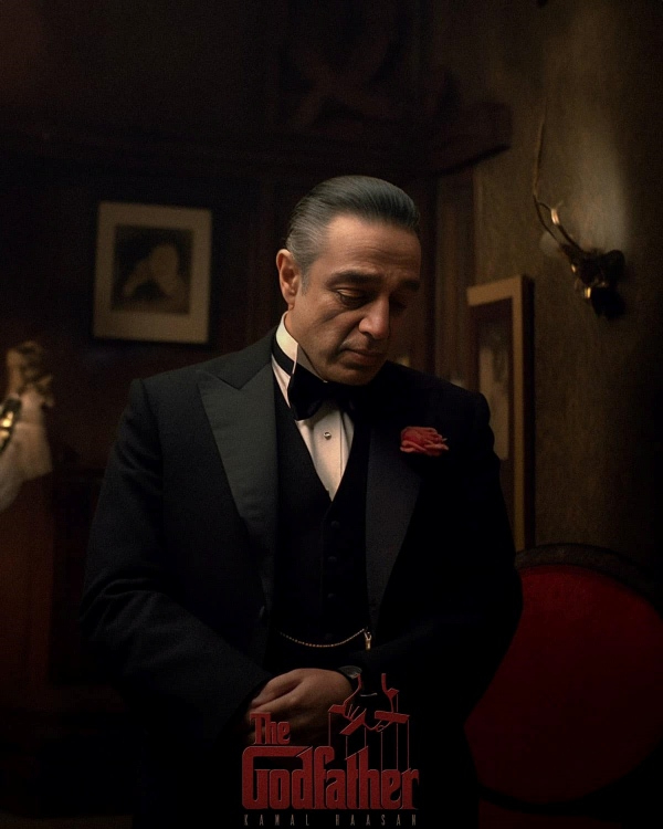 Kamal As The GodFather Fan-made Posters are trending in social media 