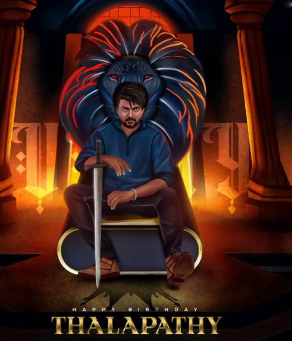 Vijay fans ready to celebrate his birthday on June 22nd and the #AdvHBDdearThalapathyVijay hashtag trends 