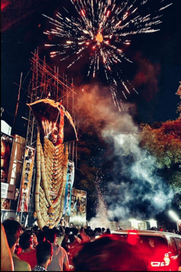 Blue Sattai Maran shares photo of seperate Hanuman seat in theater for Adipurush 