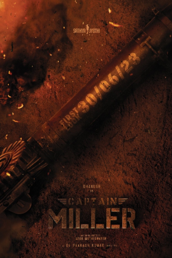 Actor Dhanushs Captain miller movie first look update released