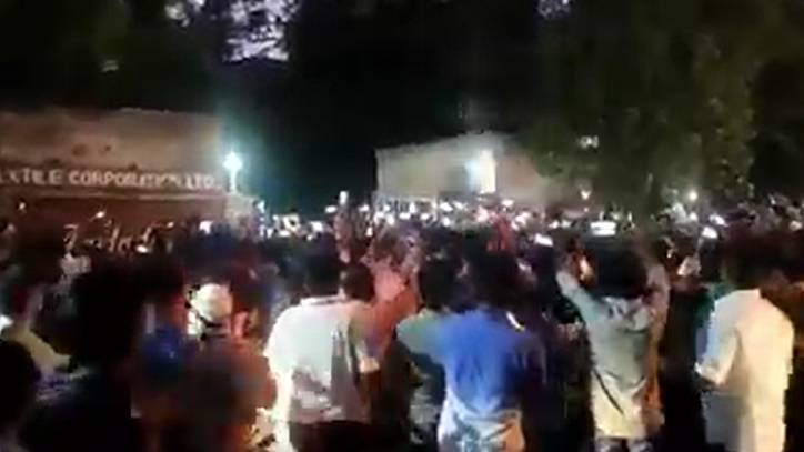  Rajinikanth: Fans surround Rajinikanth on the sets of Lal Salaam 