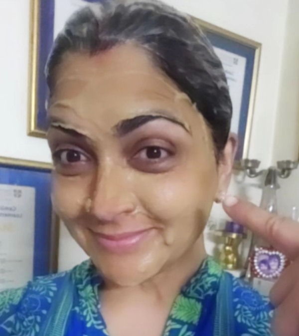 Actress Khushboo shared her pack on weekends and even shared photos 