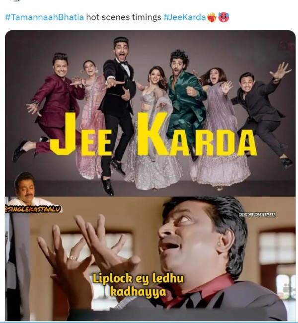 Jailer Actress Tamannaah Bhatia gets brutally trolled for acting half naked in Jee Karda web series Jailer Actress Tamannaah Bhatia gets brutally trolled for acting half naked in Jee Karda web series