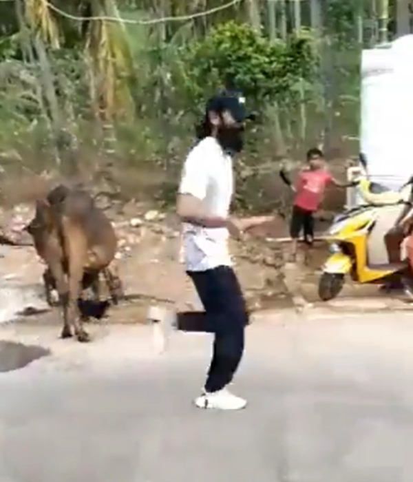 Actor Dhanushs Captain miller shooting happening in Madurai and the actors jogging video makes fans happy 