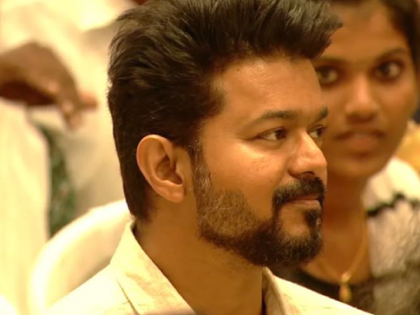 Actor Vijay met his Telugu fans in Leo shooting spot in Thalakonam