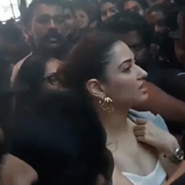 The person who misbehaved with Tamanna in Kerala Lulu Mall opening ceremony The person who misbehaved with Tamanna in Kerala Lulu Mall opening ceremony