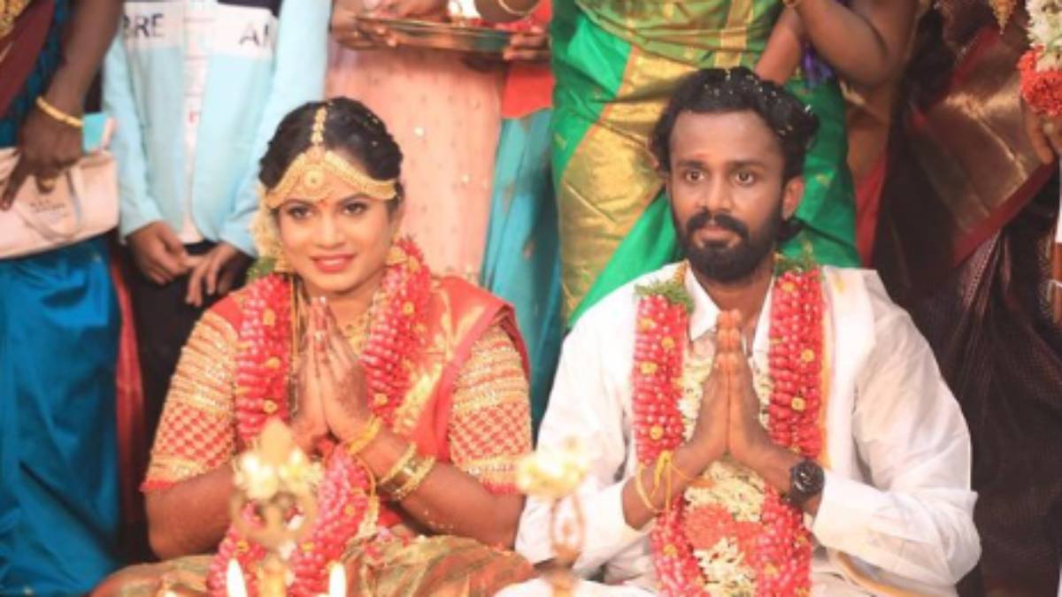 KPY Dheena marriage photos shared by KPY Sarath 
