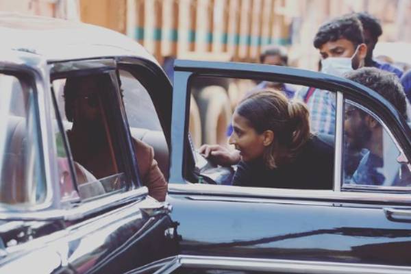 aishwarya rajinikanth shared Lal Salaam shooting spot