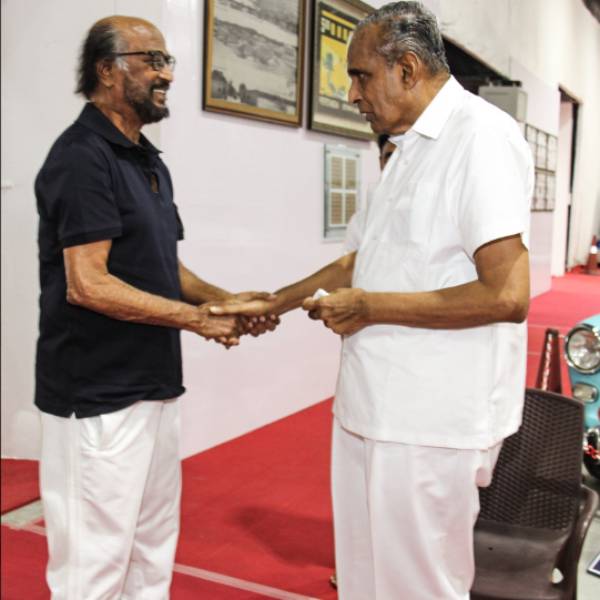  Rajinikanth: Superstar Rajinikanth visited the AVM Heritage Museum