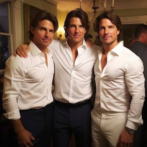 Tom Cruise body double photo is a completely AI gimmick 