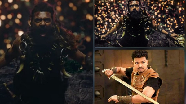 Vijay and Ajith fans supports Suriyas Kanguva glimpse and fought against with Prabhas fans trolls