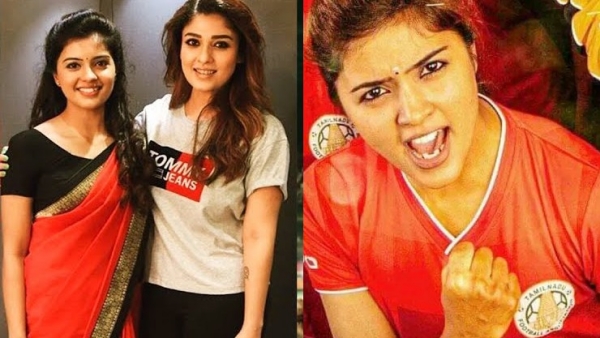 Bigil Thendral fame Amritha Aiyer spotted in Jawan Prevue stuns fans