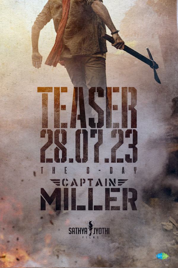  Rajini Dhanush: Dhanushs Captain Miller teaser will release on the 28th 
