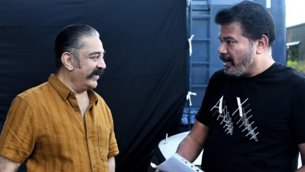 Director Arivazhagan directs Kamal haasan in Thalakonam spot for Indian 2 movie Director Arivazhagan directs Kamal haasan in Thalakonam spot for Indian 2 movie