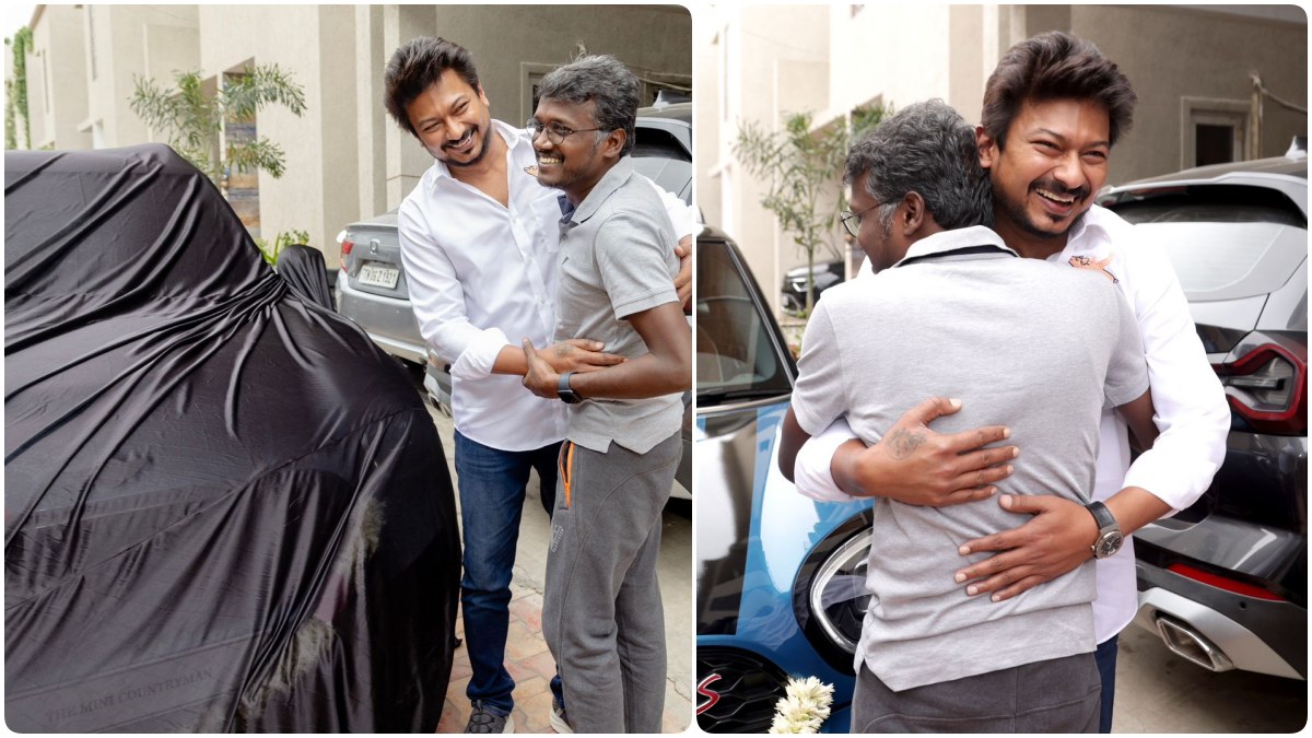  Maamannan: Udhayanidhi gifted a Mini Cooper car to Maamannan director Mari Selvaraj