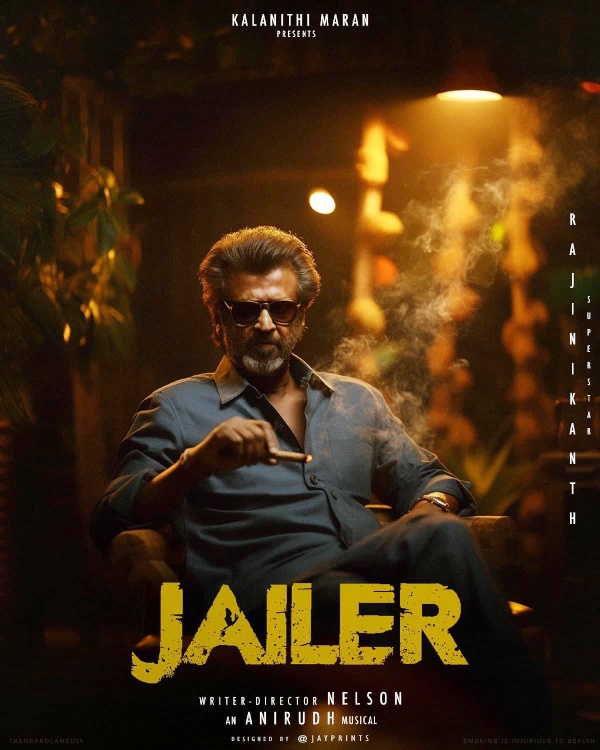  Rajinikanth: Super Star Rajinikanth Jailer Fan-Made Poster on Trending Now
