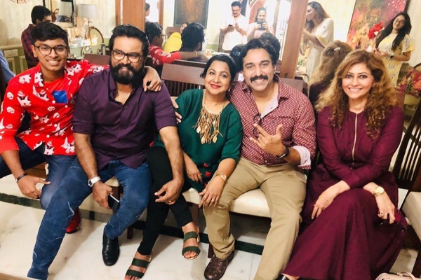 Radhika Sarathkumar wearing shorts and shares a solo photo, Actor Rahman reacts