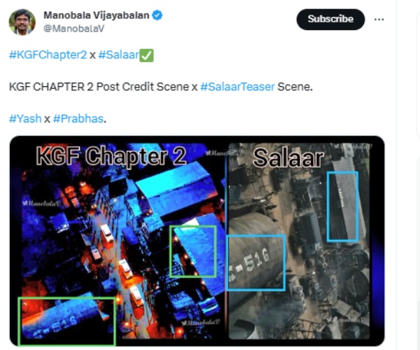 Fans Disappointed over Prabhas Salaar teaser and comparing with KGF 