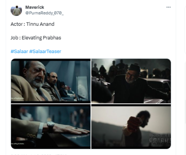 Fans Disappointed over Prabhas Salaar teaser and comparing with KGF 