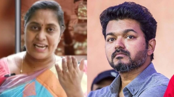 Actor Vijay: Rajeshwari Priya complained that Actor Vijay should be arrested Actor Vijay: Rajeshwari Priya complained that Actor Vijay should be arrested