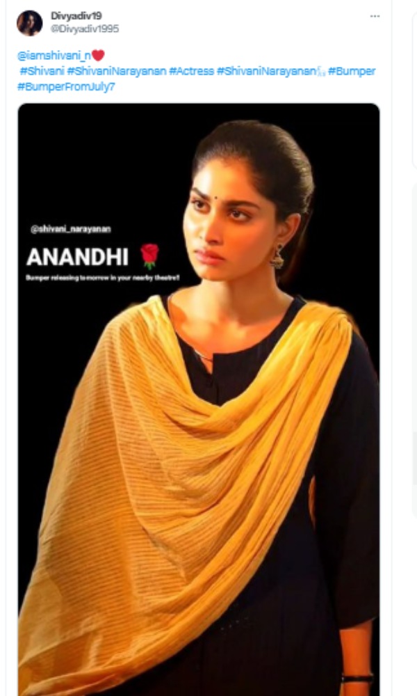 Vetri and Shivani Narayanans Bumper movie Twitter Review and Reactions in Tamil 