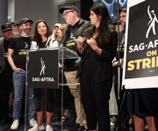 Hollywood actors have announced they will join an ongoing strike by screenwriters in the industry