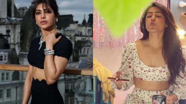 Actress Samantha worshiped at Sripuram Golden Temple near Vellore Actress Samantha worshiped at Sripuram Golden Temple near Vellore