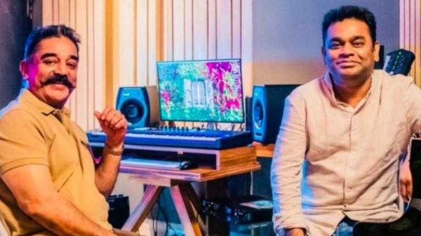 Kamal Haasan And A.R.Rahman Visited Oscar Museum 