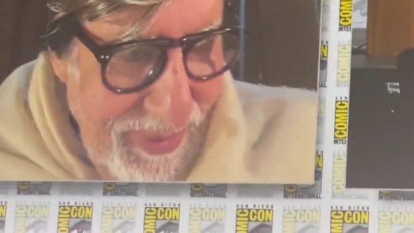 Actor Amitabh bachchan hails Kamal haasan in Project K movie title release function in America