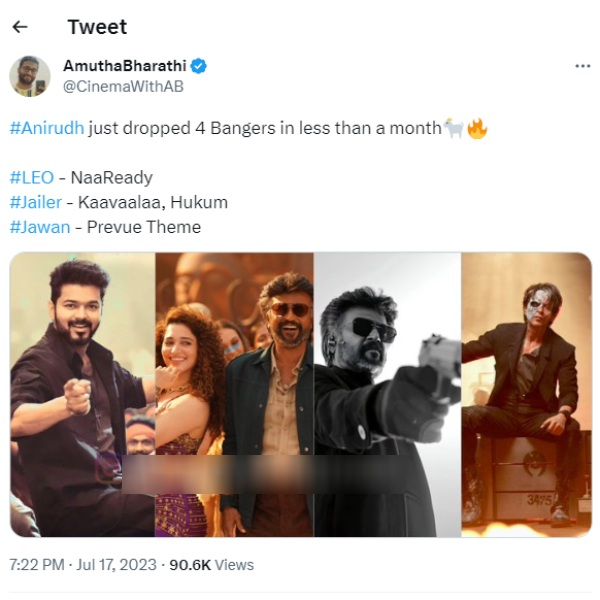 Music composer Anirudhs next to next songs within a month makes fans thrilling