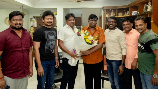 Vadivelu: Udhayanidhi thanked Vadivelu for the success of Maamannan Vadivelu: Udhayanidhi thanked Vadivelu for the success of Maamannan