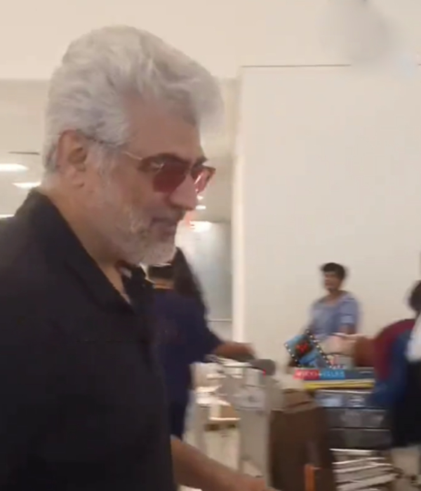 Actor Ajiths Recent video in Airport makes fans more happy Actor Ajiths Recent video in Airport makes fans more happy