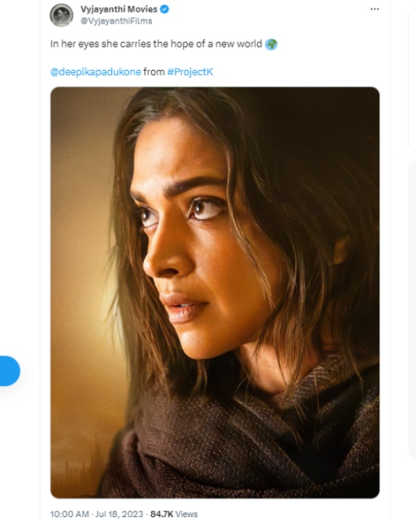 Did Project K Deepika Padukone first look copied from Dune Zendaya look? 