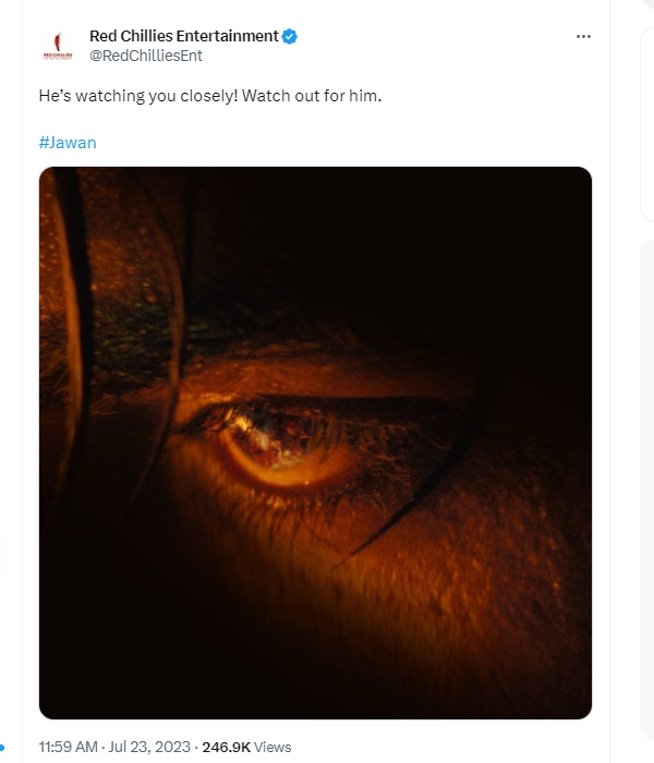  Jawan: Vijay Sethupathis Jawan intro poster released