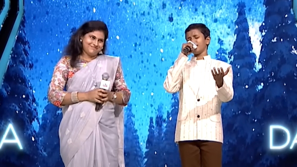 saregamapa lil champs season 3 Darshan emotional moment