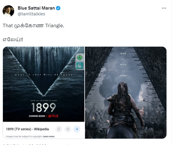 blue sattai maran tweet about the Kanguva glimpse went viral netizens slam maran