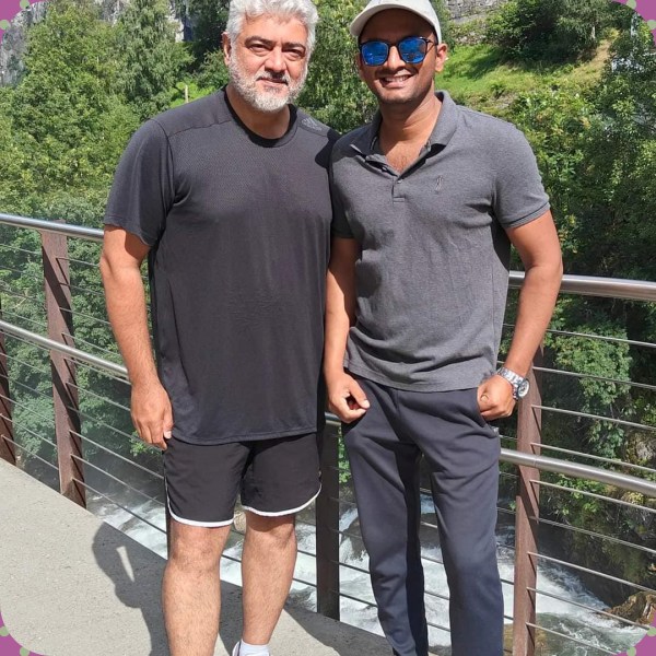  Ajith: Actor Ajiths latest photo with a fan in Norway is trending now