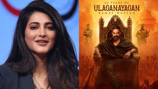  Kamal: Shruti Haasan congratulates Kamal on his 64th year in cinema