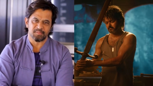 Actor Arjun celebrates his birthday today and his Character glimpse in Leo releasing today